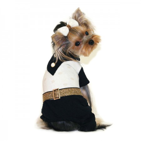 Komplet čierno-biely